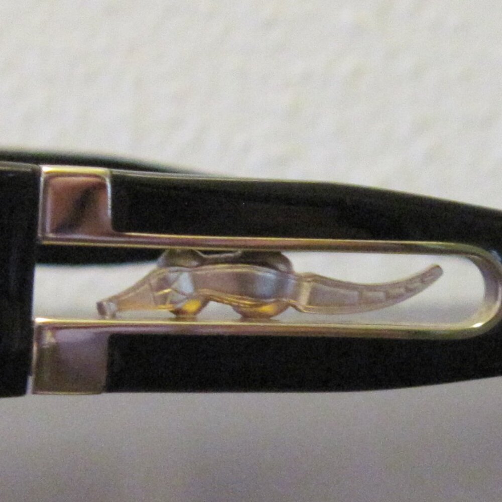 Kieselstein-Cord TLC Sunglasses, Black w/Gold - Picture 4 of 5